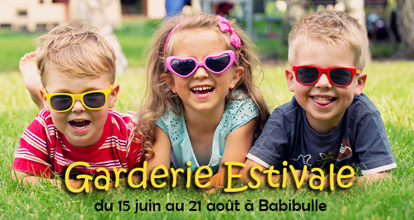 Garderie Estivale à Laval 2015